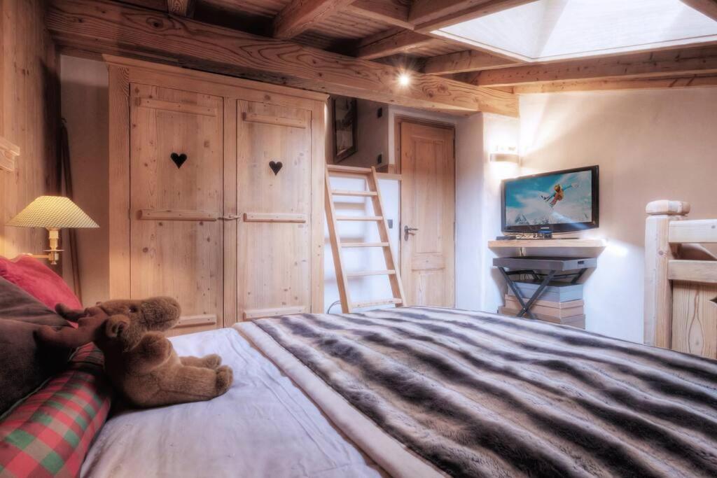 Duplex Chaleureux Au Coeur De Megeve 2 P Daire Dış mekan fotoğraf