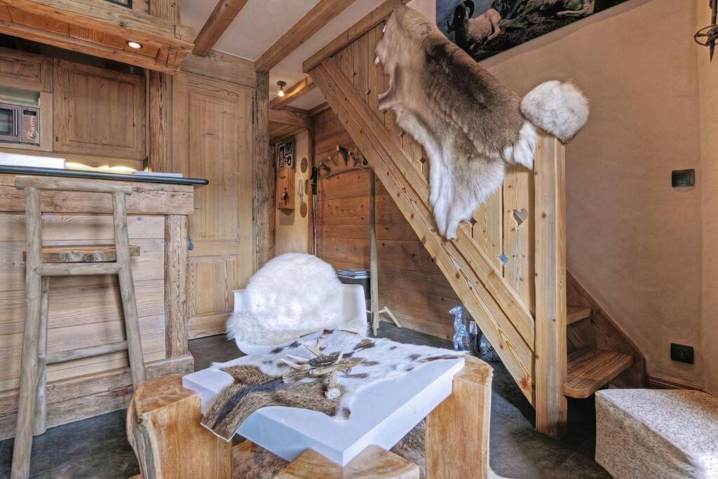 Duplex Chaleureux Au Coeur De Megeve 2 P Daire Dış mekan fotoğraf